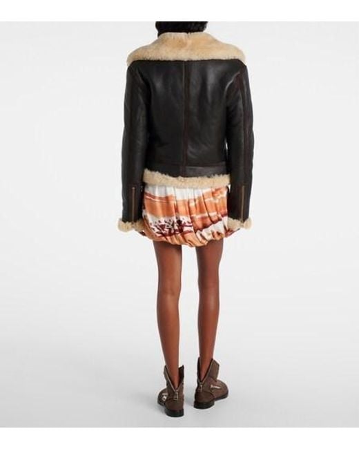 J.W. Anderson Black Short Leather Jacket