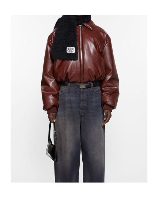 Acne Black Logo Patch Scarf
