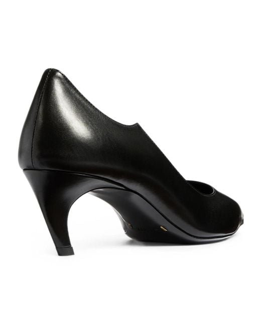 Khaite Black Pointed-Toe High Heels