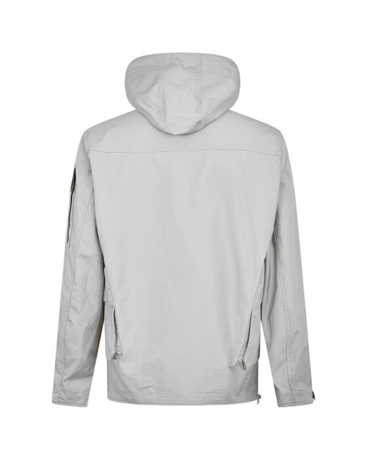 C P Company Gray Multi-Pocket Workwear Jacket for men