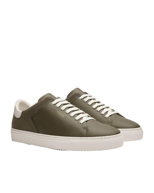 Axel Arigato Brown Clean 90 Split Low-Top Sneakers for men