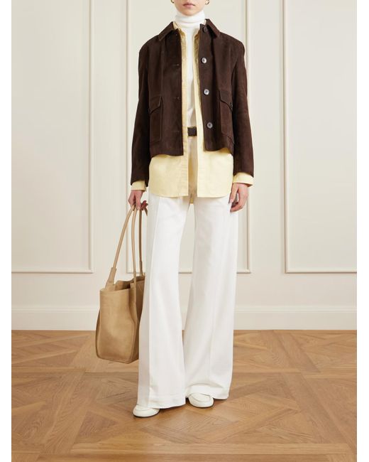 Polo Ralph Lauren White Roll-Neck Long-Sleeve T-Shirt