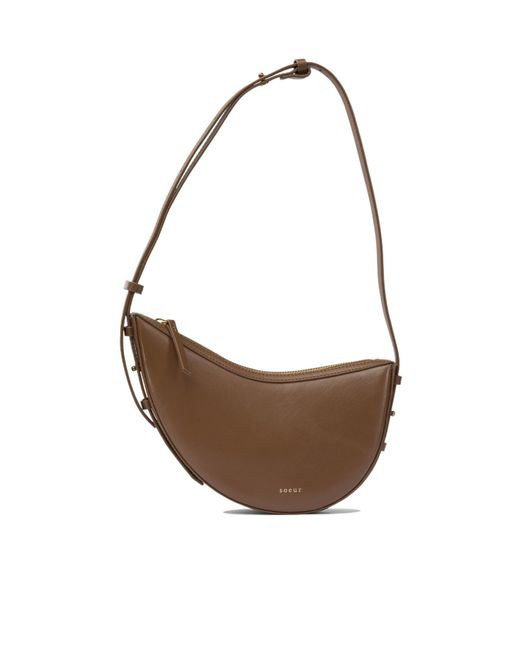 Soeur White Wino Mini Asymmetric Shoulder Bag