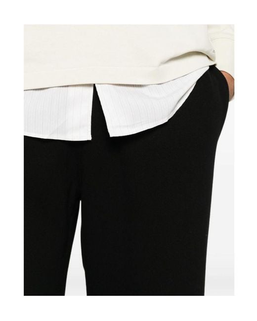 The Row Black Nogari Trousers for men