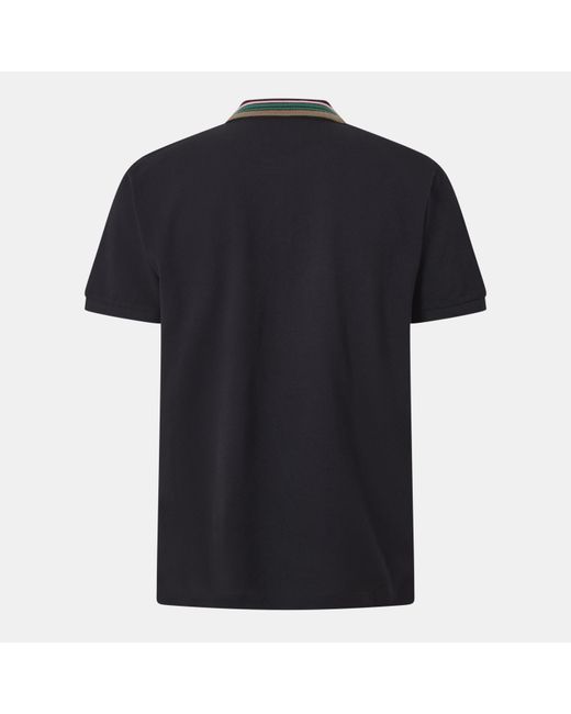 Vivienne Westwood Black Short-Sleeve Polo for men