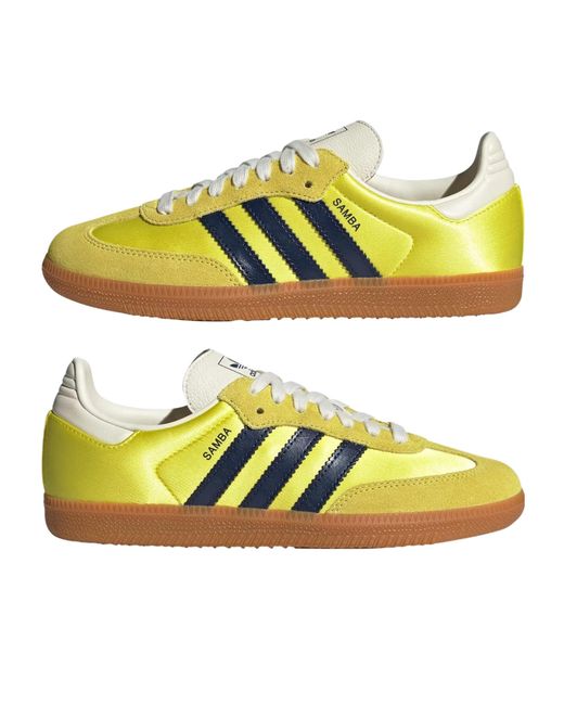 Adidas Yellow Samba Og Shoes