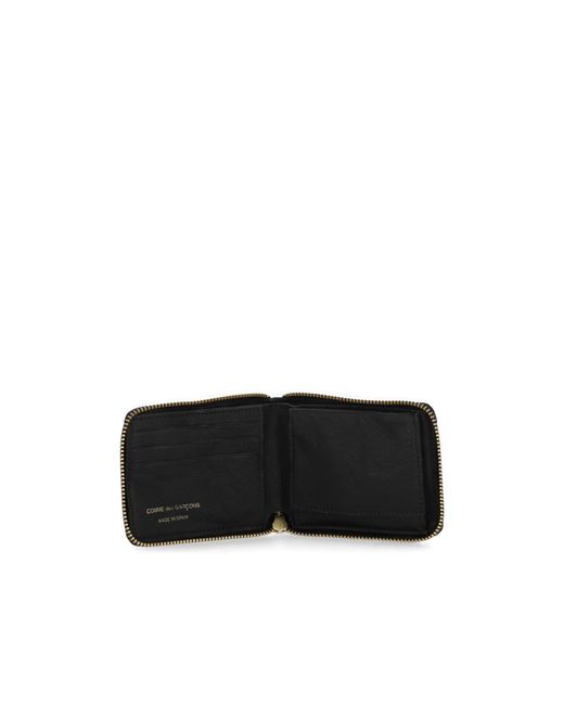 Comme des Garçons Black Comme Des Garçons Wallet Rectangle-Shape Zip-Around Wallet for men