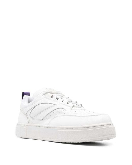 Eytys White Sidney Lace-Up Sneakers for men