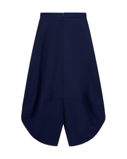 Giorgio Armani Blue High-Waisted Skirt
