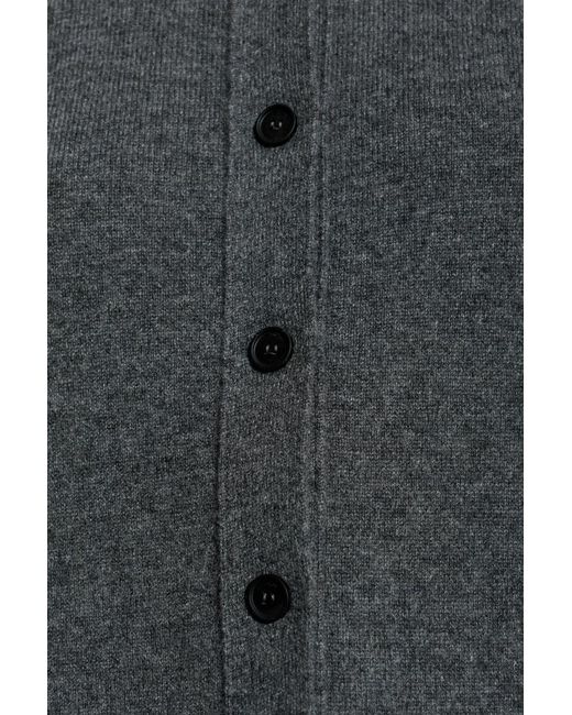 Ferragamo Gray Cashmere Cardigan