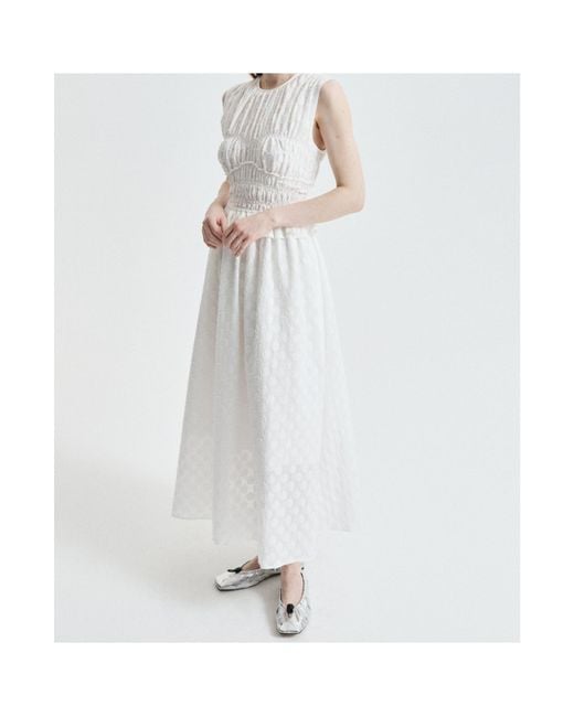 CECILIE BAHNSEN White Dinah Dress