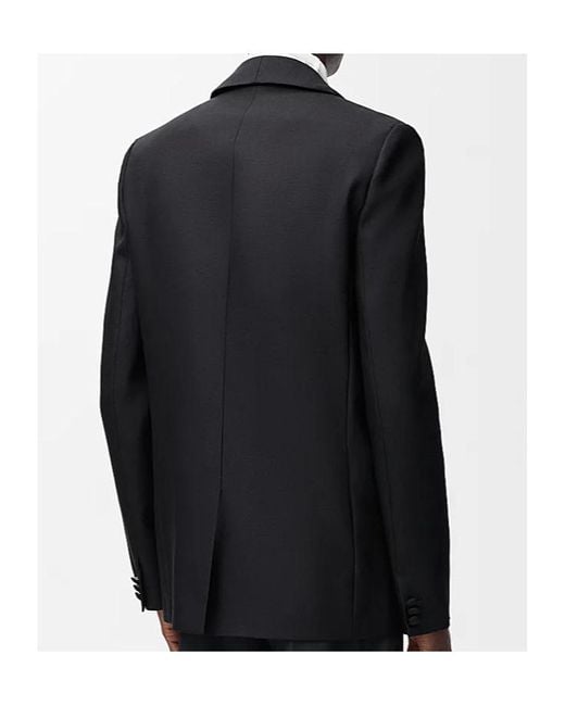 Loewe Black Shawl Lapel Blazer for men