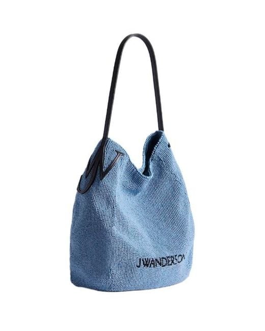 J.W. Anderson Blue Small Bulb Shoulder Bag