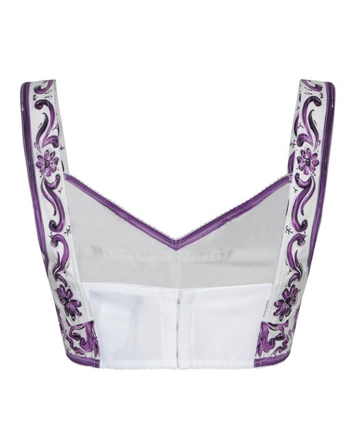 Dolce & Gabbana Purple Dolce & Gabbana Tops
