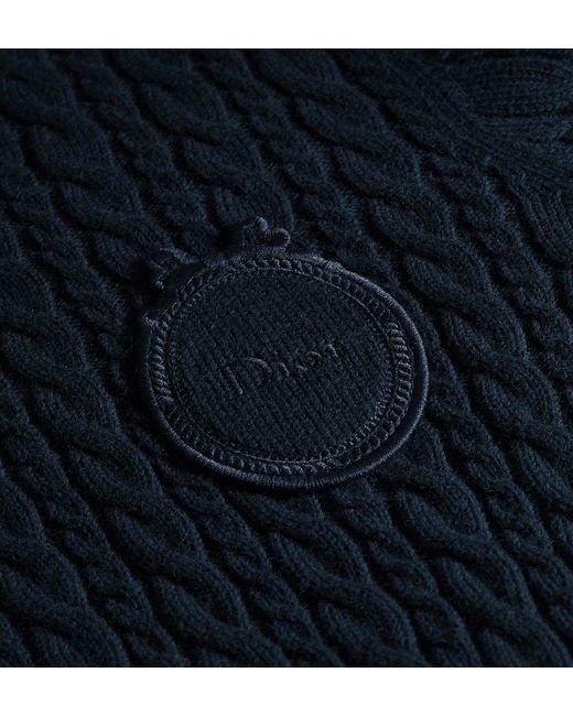 Dior Blue Médaillon Sweater