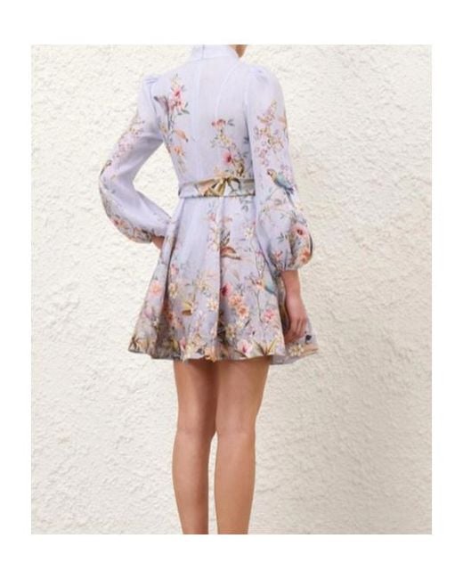 Zimmermann Multicolor Short Dresses