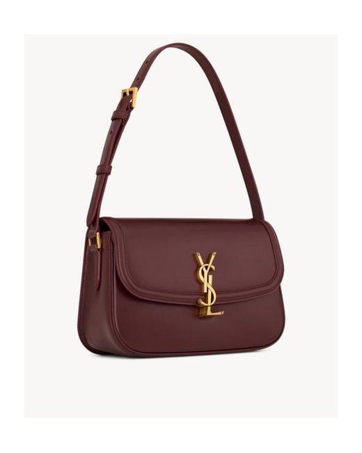 Saint Laurent Purple Solferino Medium Shoulder Bag