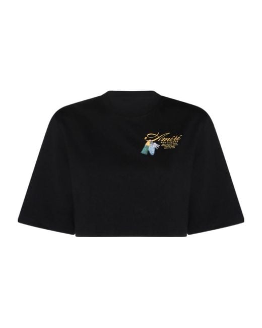 Amiri Black Crewneck T-Shirt