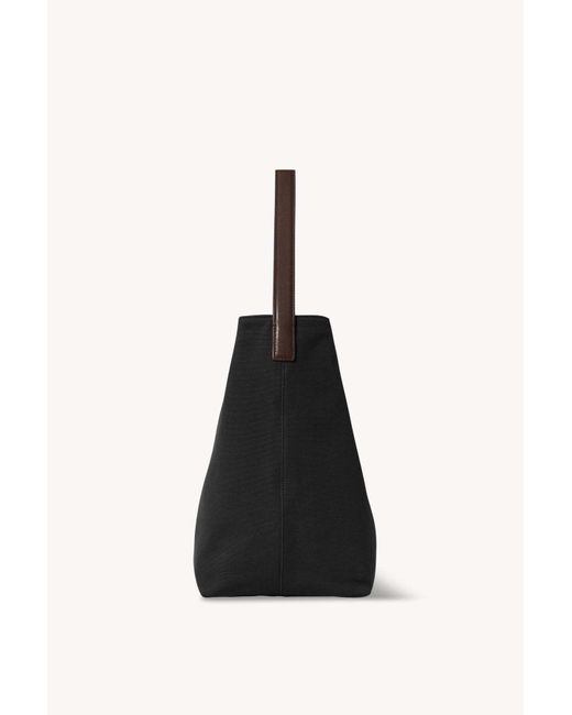 The Row Black Medium N/S Park Cotton Tote