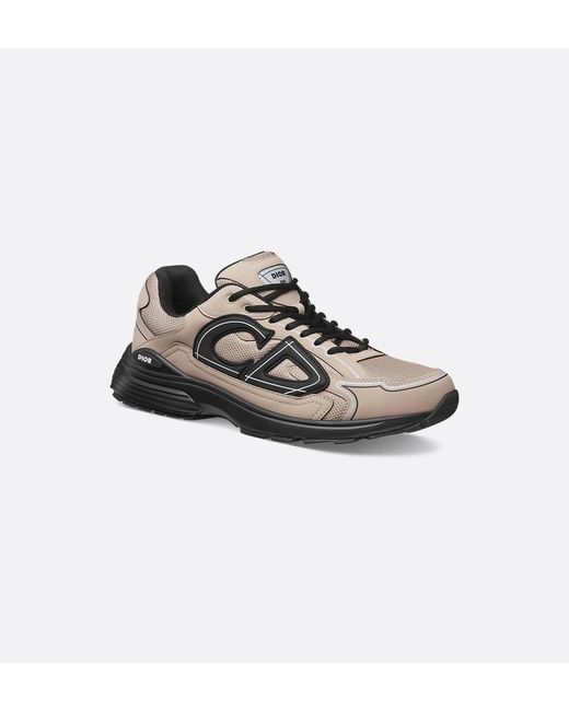 Dior Brown Homme B30 Countdown Low-Top Sneakers for men