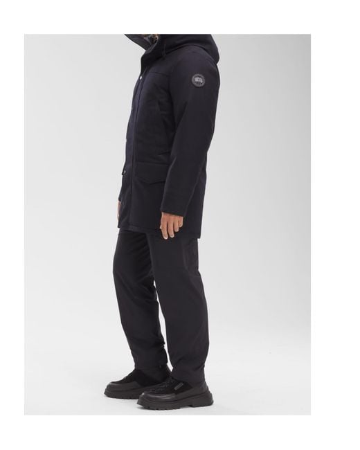Canada Goose Blue Langford Hooded Parka for men