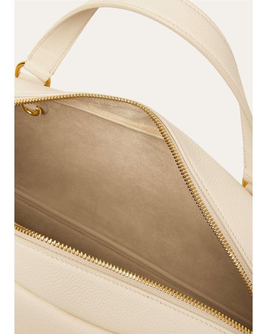 Loro Piana Natural Needle Medium Handbag