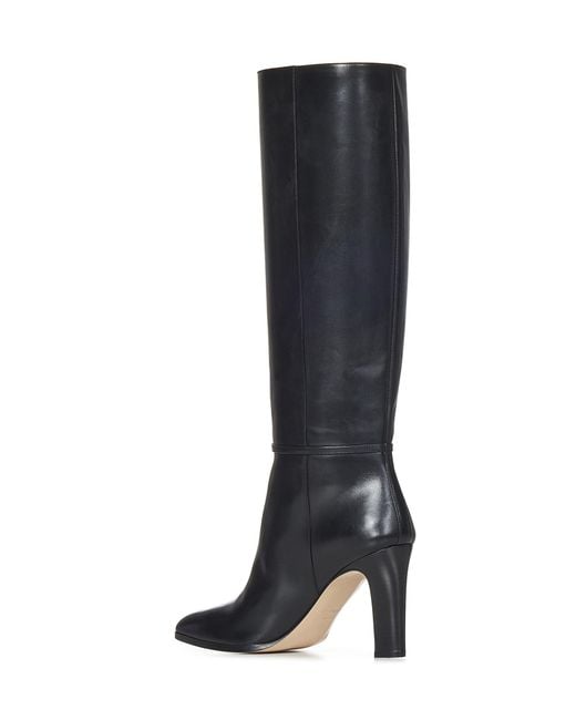 Tom Ford Black Whitney Square Toe Boots