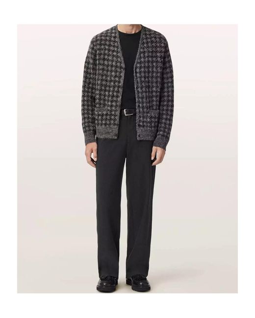 AllSaints Blue Toki Straight-Leg Pants for men