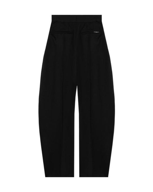 The Attico Black Gary Casual Pants