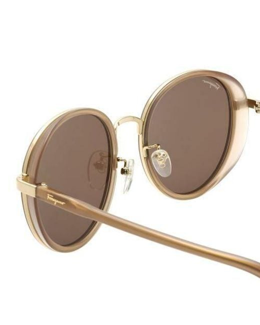 Ferragamo Multicolor Logo Sunglasses
