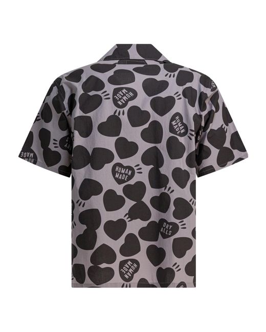 Human Made Black Heart Vacation Shirt for men