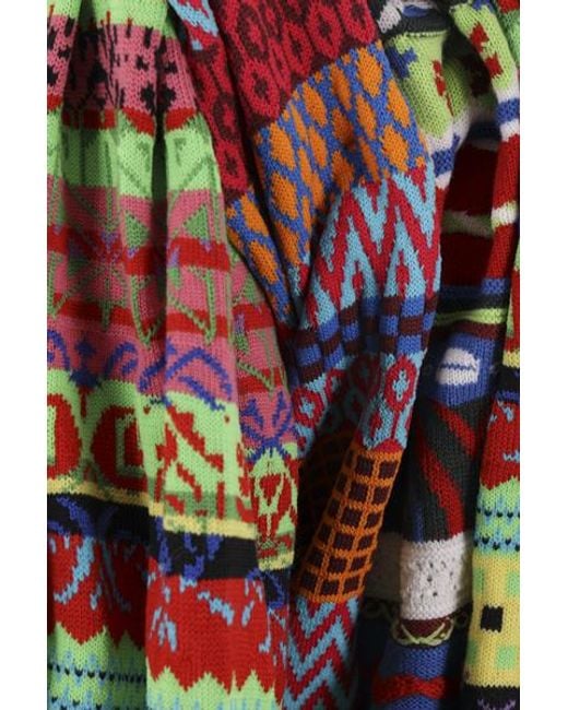 Comme des Garçons Multicolor Long-Sleeved Contrasting Sweater