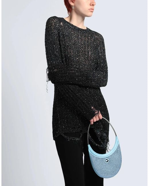 Maison Margiela Gray Solid Color Knitted Top