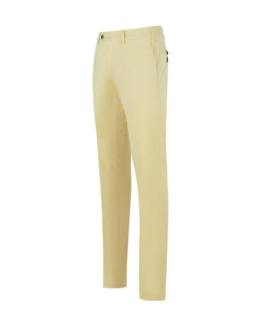 PT01 Yellow Pt Torino Slim Stretch Pants for men