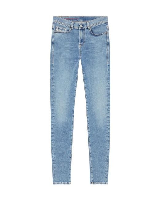 DIESEL Blue 1983 D-Amny 09C01 Skinny Jeans for men