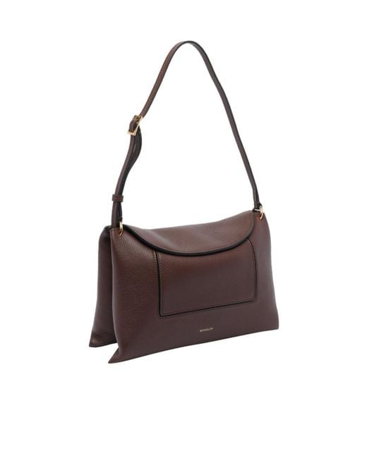 Wandler Brown Penelope Shoulder Bag
