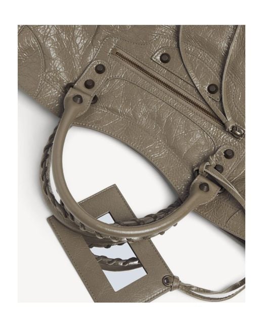 Balenciaga Metallic Le City Bag Medium