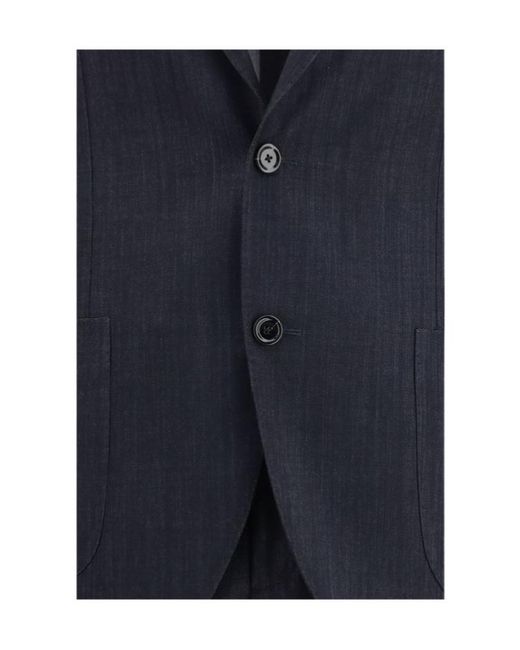 Lardini Blue Two-Piece Single-Breasted Suit for men