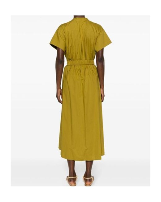 Forte_forte Yellow Cotton Shirtdress