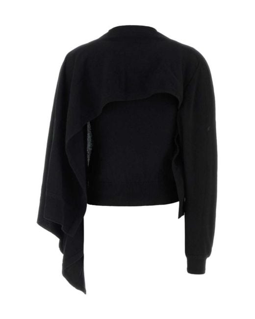 Jil Sander Black Long-Sleeved Knitted Sweater Set (Set Of Two)