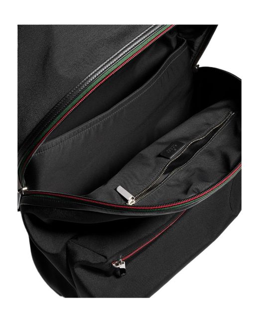 Gucci Black Tag Medium Backpack for men