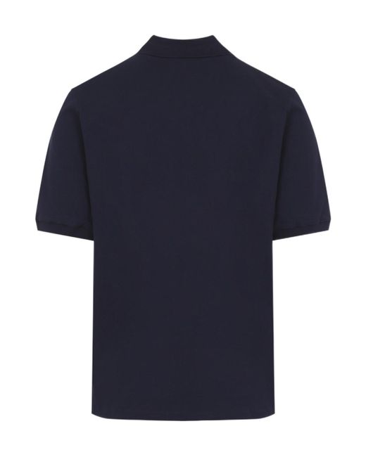 Ralph Lauren Blue Short-Sleeved Polo Shirt for men