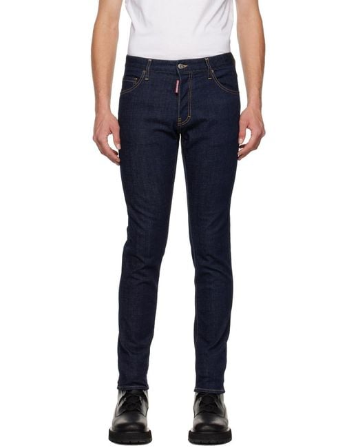 DSquared² Blue Dark Rinse Wash Cool Guy Jeans for men