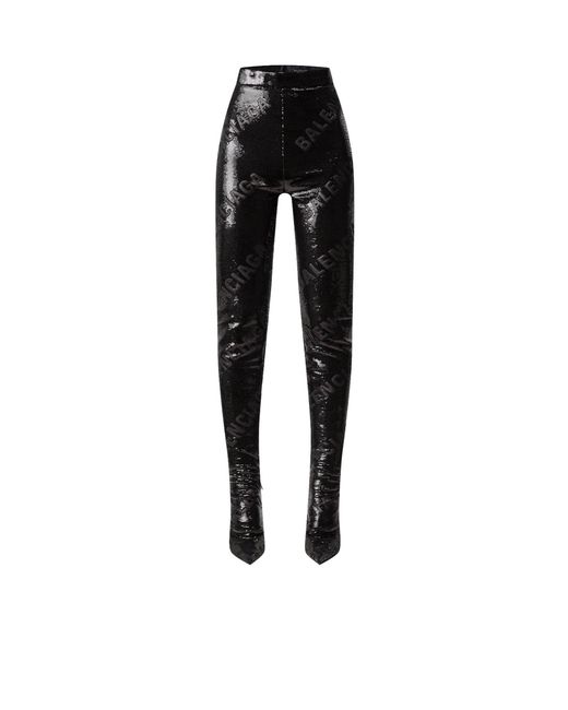 Balenciaga Black Over-The-Knee Boots