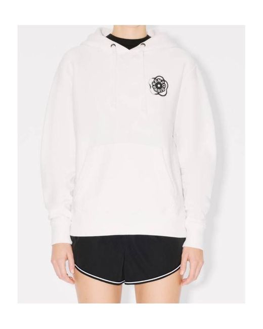 KENZO White Boke Flower 2.0 Hoodie