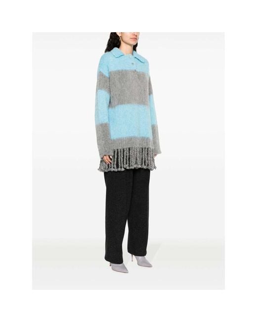 Etro Blue Knitted Dresses