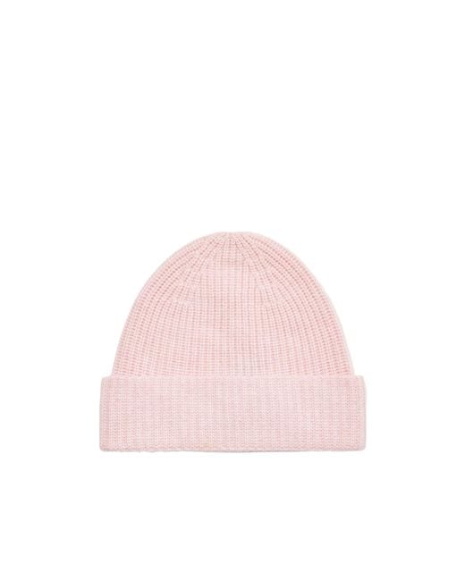 Loro Piana Pink Sergio Knit Hat