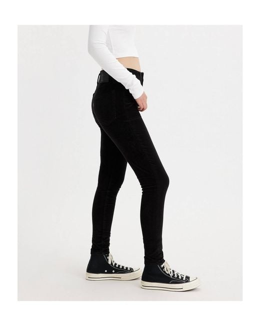 Levi's Black Cotton Trousers