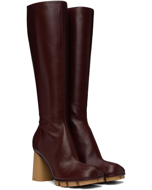 Bottega Veneta Red Shore Boot