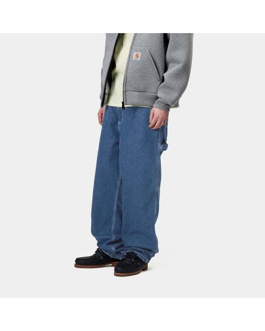 Carhartt Blue Single Knee Pants for men